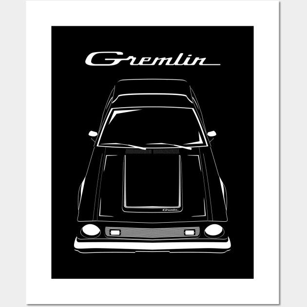 AMC Gremlin Wall Art by V8social